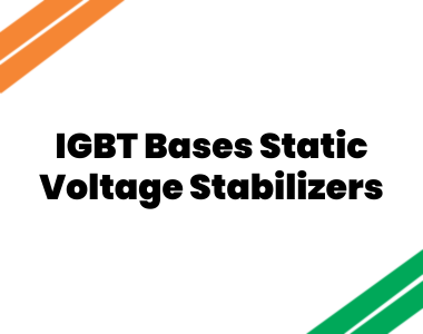 IGBT Bases Static Voltage Stabilizers